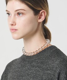 LOEFF | 【別注】＜Haute Joaillerie AKIO MORI＞クリスタルガラス ネックレス(ネックレス)