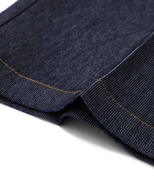  j.n.r.d（ジェー・エヌ・アール・ディー）の「チルジーンズワイドテーパードパンツ/セットアップ対応/軽量/ドライタッチ/通気性（デニムパンツ・メンズ・ブルー系その他6/ネイビー/ブラック・L/M/S/LL）」の8枚目の写真