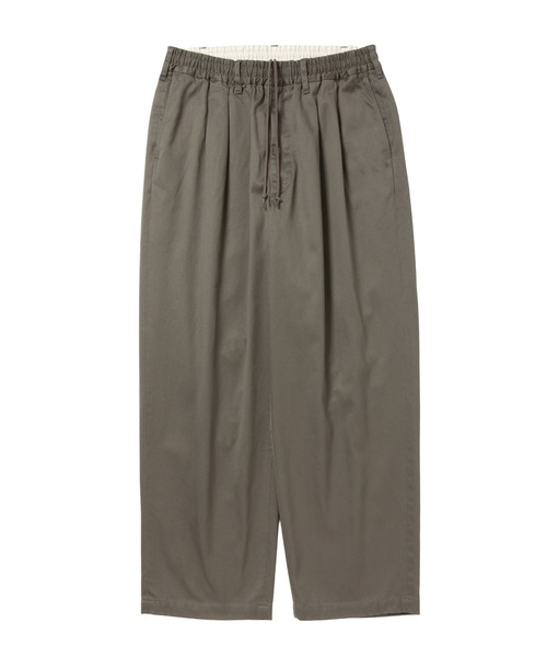 COOTIE PRODUCTIONS（クーティープロダクションズ）の「Westpoint 2 Tuck Easy Trousers（チノパンツ・メンズ・グレー/アイボリー/ブラック・X-LARGE/LARGE/MEDIUM/SMALL）」の2枚目の写真