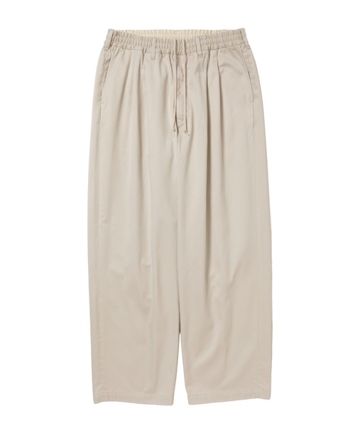 COOTIE PRODUCTIONS（クーティープロダクションズ）の「Westpoint 2 Tuck Easy Trousers（チノパンツ・メンズ・グレー/アイボリー/ブラック・X-LARGE/LARGE/MEDIUM/SMALL）」の3枚目の写真