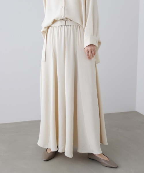 Bou Jeloud（ブージュルード）の「麻ライクポイントベルトパンツ（その他パンツ・レディース・ホワイト系その他/イエロー/ブラック・FREE）」の10枚目の写真