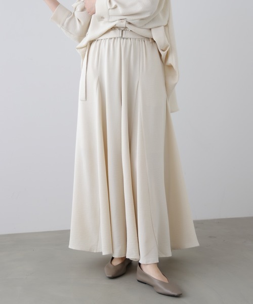 Bou Jeloud（ブージュルード）の「麻ライクポイントベルトパンツ（その他パンツ・レディース・ホワイト系その他/イエロー/ブラック・FREE）」の12枚目の写真