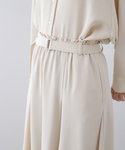 Bou Jeloud（ブージュルード）の「麻ライクポイントベルトパンツ（その他パンツ・レディース・ホワイト系その他/イエロー/ブラック・FREE）」の19枚目の写真