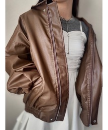 Rye by belgrace（リーバイベルグレイス）の「フェイクレザージャケット（その他アウター）」