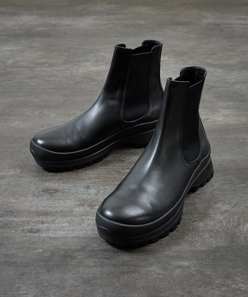PADRONE パドローネ / SIDE GORE BOOTS with Vibram #884C サイドゴア