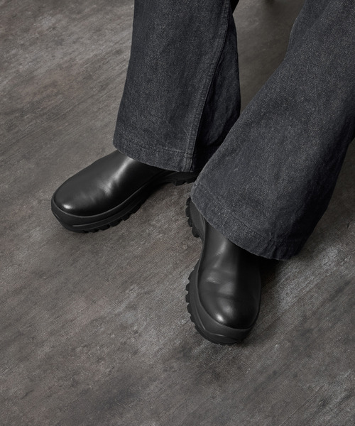 PADRONE（パドローネ）の「PADRONE パドローネ / SIDE GORE BOOTS with