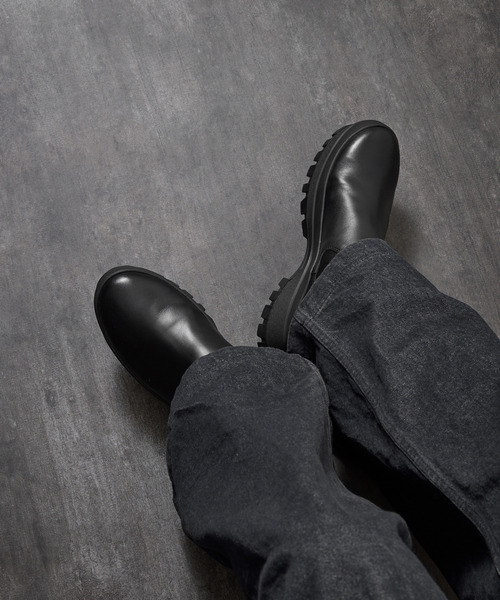 PADRONE（パドローネ）の「PADRONE パドローネ / SIDE GORE BOOTS with