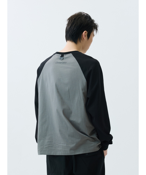 JAMIE WEST(ジェイミーウエスト)の「レトロラグランロングスリーブTシャツ(ブラック)(Tシャツ/カットソー・レディース・その他・MEDIUM/LARGE/X-LARGE)」の2枚目の写真