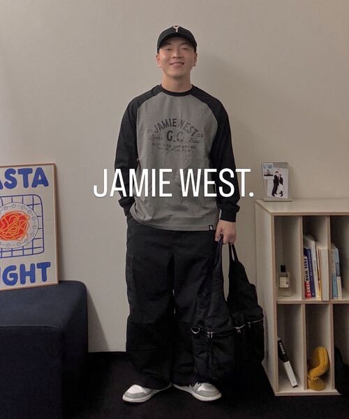 JAMIE WEST(ジェイミーウエスト)の「レトロラグランロングスリーブTシャツ(ブラック)(Tシャツ/カットソー・レディース・その他・MEDIUM/LARGE/X-LARGE)」の13枚目の写真