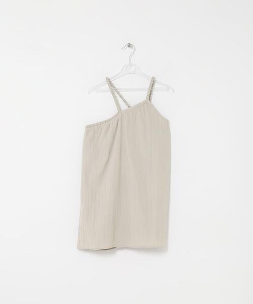 LAATO（ラート）の「gomme tunic camisole（キャミソール・レディース・ブラック/ライトグレー・FREE）」の10枚目の写真