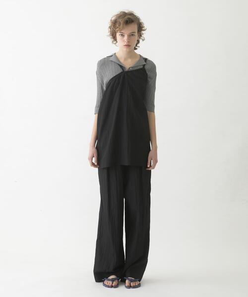 LAATO（ラート）の「gomme tunic camisole（キャミソール・レディース・ブラック/ライトグレー・FREE）」の16枚目の写真