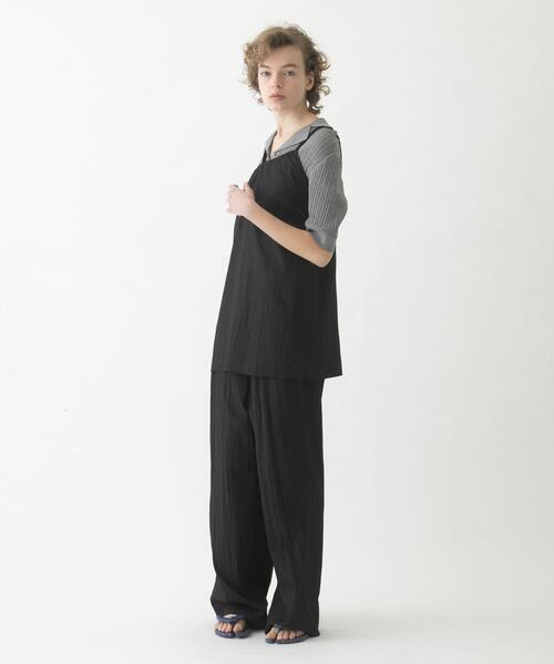 LAATO（ラート）の「gomme tunic camisole（キャミソール・レディース・ブラック/ライトグレー・FREE）」の17枚目の写真