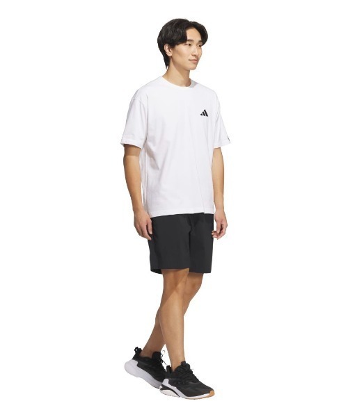 adidas(アディダス)の「アディダス adidas エッセンシャルズ プラス ルーズフィット スモールロゴ 半袖Tシャツ(Tシャツ/カットソー・メンズ・ブラック/ネイビー/ホワイト/ブルー・S/M/3L/LL/L)」の19枚目の写真