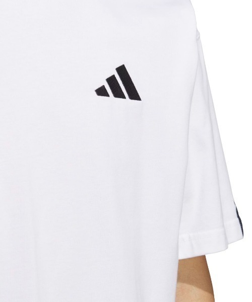 adidas(アディダス)の「アディダス adidas エッセンシャルズ プラス ルーズフィット スモールロゴ 半袖Tシャツ(Tシャツ/カットソー・メンズ・ブラック/ネイビー/ホワイト/ブルー・S/M/3L/LL/L)」の17枚目の写真