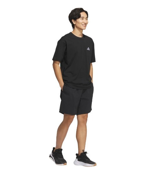 adidas(アディダス)の「アディダス adidas エッセンシャルズ プラス ルーズフィット スモールロゴ 半袖Tシャツ(Tシャツ/カットソー・メンズ・ブラック/ネイビー/ホワイト/ブルー・S/M/3L/LL/L)」の15枚目の写真