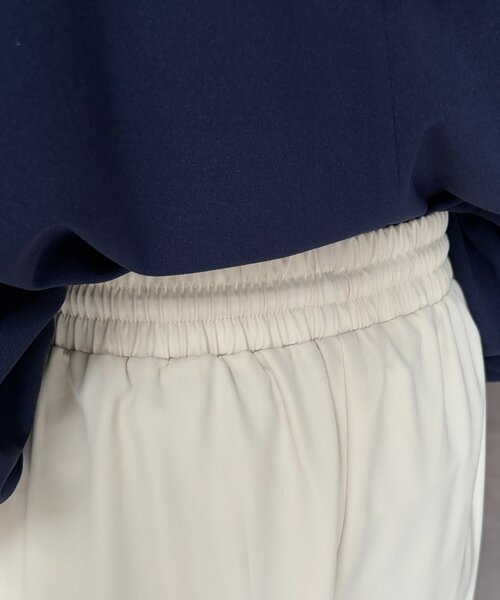 Chez toi（シェトワ）の「クレープイージーパンツ（その他パンツ・レディース・ライトグレー/アイボリー/チャコールグレー・FREE）」の15枚目の写真