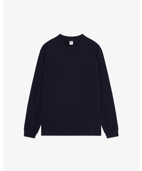 FRONT 11201(フロントワンワントゥーオーワン)の「Soft L/S T-shirt(Tシャツ/カットソー・メンズ・ホワイト/ネイビー/ブラック・2/1/XL/S/L/M)」の3枚目の写真