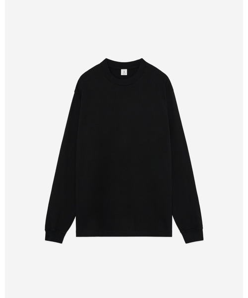 FRONT 11201(フロントワンワントゥーオーワン)の「Soft L/S T-shirt(Tシャツ/カットソー・メンズ・ホワイト/ネイビー/ブラック・2/1/XL/S/L/M)」の2枚目の写真