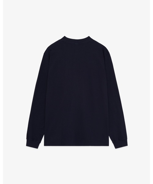 FRONT 11201(フロントワンワントゥーオーワン)の「Soft L/S T-shirt(Tシャツ/カットソー・メンズ・ホワイト/ネイビー/ブラック・2/1/XL/S/L/M)」の6枚目の写真