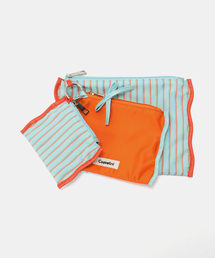 Casselini（キャセリーニ）の「Casselini/キャセリーニ ストライプポーチセット（ポーチ）」