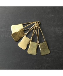 WAIPER.inc（ワイパーインク）の「実物 新品 デッドストック 米軍 1970～1980’s ヴィンテージ 真鍮製 ランドリーピン BLANK 5本セット（ランドリーグッズ）」