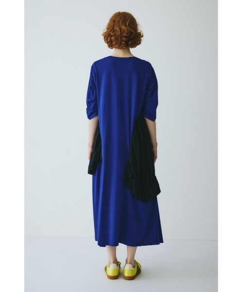 HeRIN.CYE(ヘリンドットサイ)の「Round gather dress ラウンドギャザードレス(ワンピース・レディース・ブラック/ホワイト/ブルー・FREE)」の11枚目の写真