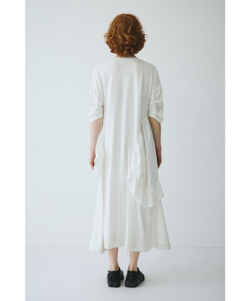 HeRIN.CYE(ヘリンドットサイ)の「Round gather dress ラウンドギャザードレス(ワンピース・レディース・ブラック/ホワイト/ブルー・FREE)」の20枚目の写真