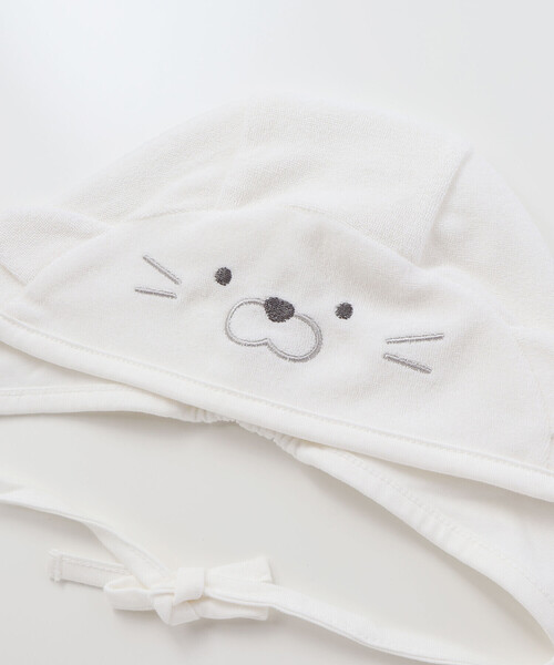 SLAP SLIP BABY（スラップスリップベビー）の「海の生き物ロンパース+帽子セットベビー(70~80cm)（ロンパース・キッズ・オレンジ/ホワイト・80ｃｍ/70cm）」の20枚目の写真