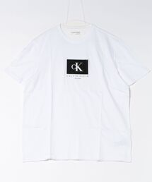 CALVIN KLEINボックスロゴ半袖Tシャツ