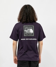 THE NORTH FACE（ザノースフェイス）の「THE NORTH FACE S S Bandana Square Logo Tee ショートスリーブバンダナスクエアロゴティー(メンズ)（Tシャツ/カットソー）」