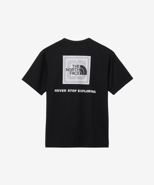 THE NORTH FACE(ザノースフェイス)の「THE NORTH FACE S/S Bandana Square Logo Tee ショートスリーブバンダナスクエアロゴティー(メンズ)(Tシャツ/カットソー・メンズ・ブラック/ホワイト系その他/パープル系・X-LARGE/LARGE/MEDIUM/SMALL)」の16枚目の写真