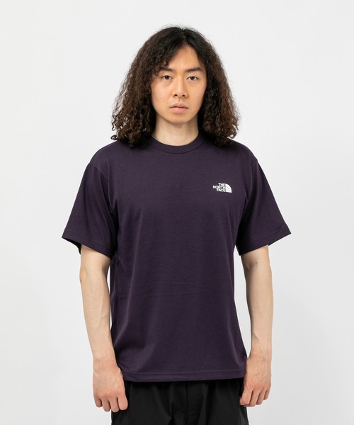 THE NORTH FACE(ザノースフェイス)の「THE NORTH FACE S/S Bandana Square Logo Tee ショートスリーブバンダナスクエアロゴティー(メンズ)(Tシャツ/カットソー・メンズ・ブラック/ホワイト系その他/パープル系・X-LARGE/LARGE/MEDIUM/SMALL)」の8枚目の写真