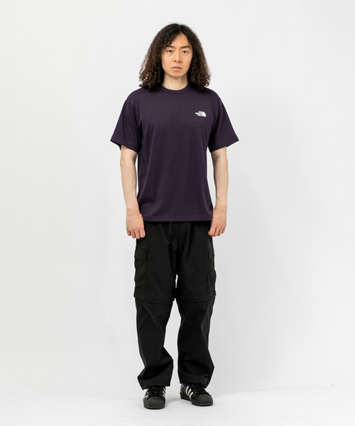 THE NORTH FACE(ザノースフェイス)の「THE NORTH FACE S/S Bandana Square Logo Tee ショートスリーブバンダナスクエアロゴティー(メンズ)(Tシャツ/カットソー・メンズ・ブラック/ホワイト系その他/パープル系・X-LARGE/LARGE/MEDIUM/SMALL)」の9枚目の写真
