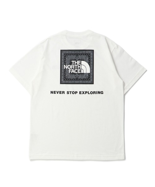 THE NORTH FACE(ザノースフェイス)の「THE NORTH FACE S/S Bandana Square Logo Tee ショートスリーブバンダナスクエアロゴティー(メンズ)(Tシャツ/カットソー・メンズ・ブラック/ホワイト系その他/パープル系・X-LARGE/LARGE/MEDIUM/SMALL)」の19枚目の写真
