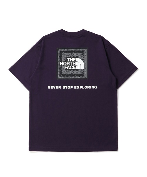 THE NORTH FACE(ザノースフェイス)の「THE NORTH FACE S/S Bandana Square Logo Tee ショートスリーブバンダナスクエアロゴティー(メンズ)(Tシャツ/カットソー・メンズ・ブラック/ホワイト系その他/パープル系・X-LARGE/LARGE/MEDIUM/SMALL)」の20枚目の写真