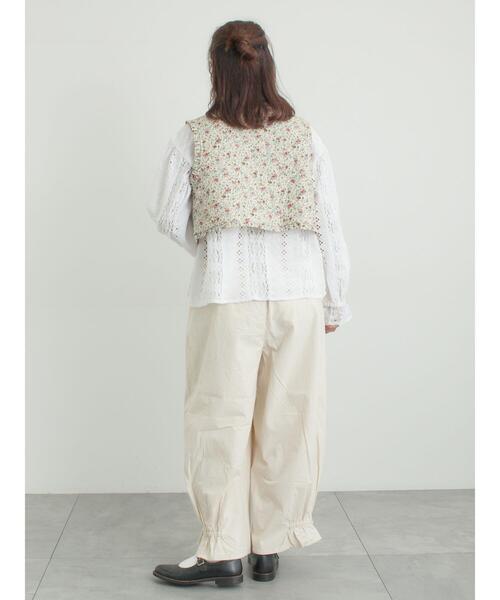 TSUHARU by Samansa Mos2（ツハルバイサマンサモスモス）の「【WHITE COLLECTION】オーバーレース切替ブラウス（シャツ/ブラウス・レディース・ホワイト・F）」の21枚目の写真