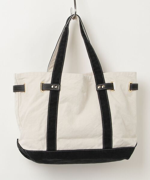 sita parantica（シータパランティカ）の「SITA PARANTICA（シータ パランティカ）COTTON CANVAS TOTE M/SP-BTB02_M/トートM（トートバッグ・レディース・ブラック・M）」の2枚目の写真