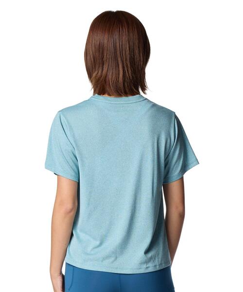 UNDER ARMOUR(アンダーアーマー)の「UAテック オーバーサイズ グラフィック Tシャツ(トレーニング/レディース)(Tシャツ/カットソー・レディース・ブルー系・M/XL/L/S)」の2枚目の写真