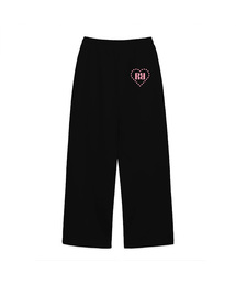 RR HEART MINI ONE TUCK WIDE SWEAT PANTS (2color)