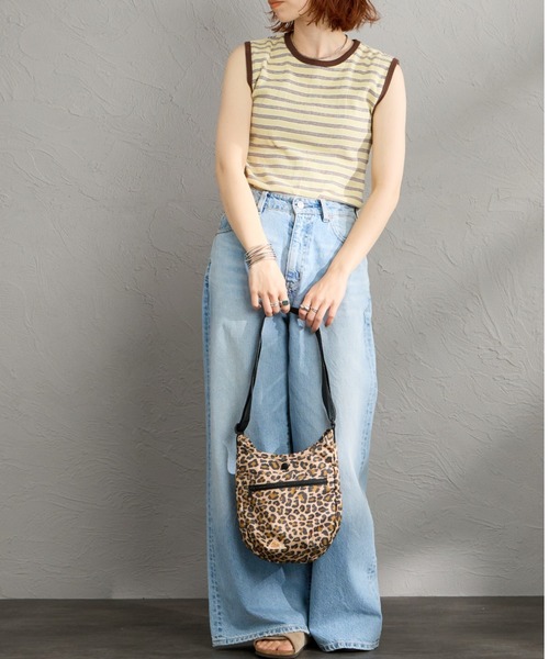 KELTY（ケルティ）の「[KELTY/ケルティ] ミニ カーブショルダーバッグ（ショルダーバッグ・レディース・アニマル/ブラック/レオパード・ONE SIZE）」の6枚目の写真