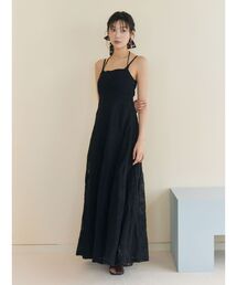 LAGUNAMOON | メッシュコンビニットドッキングワンピ-ス 【夏服】(ワンピース)