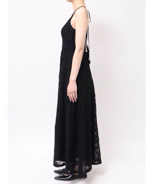 LAGUNAMOON(ラグナムーン)の「メッシュコンビニットドッキングワンピ-ス 【夏服】(ワンピース・レディース・ブラック/ブラウン・MEDIUM/SMALL)」の22枚目の写真