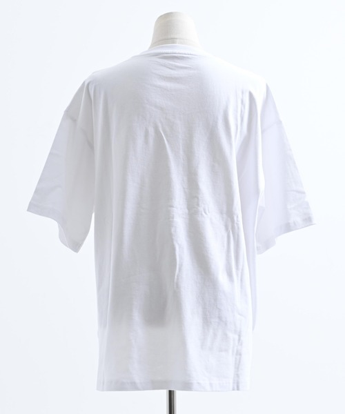 TRAVAS TOKYO(トラバス トウキョウ)の「『TRAVAS TOKYO/トラバス トーキョー』チェーン付きハートフリルTシャツ(Tシャツ/カットソー・レディース・ホワイト/ブラック・FREE)」の21枚目の写真