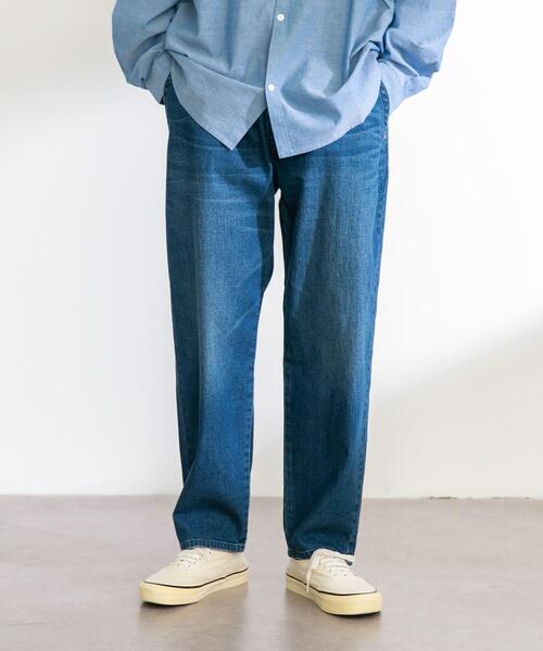 Lee(リー)の「Lee FLEEASY NARROW(その他パンツ・メンズ・ワンウォッシュ/ホワイト系その他/インディゴブルー/ストライプ・ONE)」の3枚目の写真