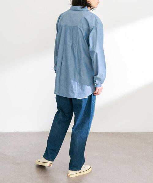 Lee(リー)の「Lee FLEEASY NARROW(その他パンツ・メンズ・ワンウォッシュ/ホワイト系その他/インディゴブルー/ストライプ・ONE)」の10枚目の写真