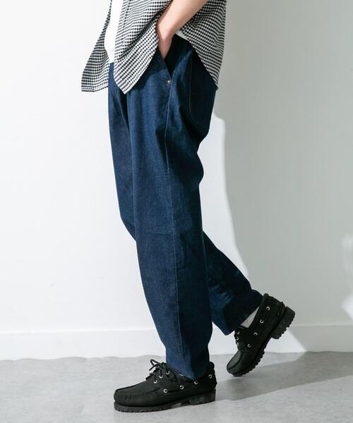 Lee(リー)の「Lee FLEEASY NARROW(その他パンツ・メンズ・ワンウォッシュ/ホワイト系その他/インディゴブルー/ストライプ・ONE)」の18枚目の写真