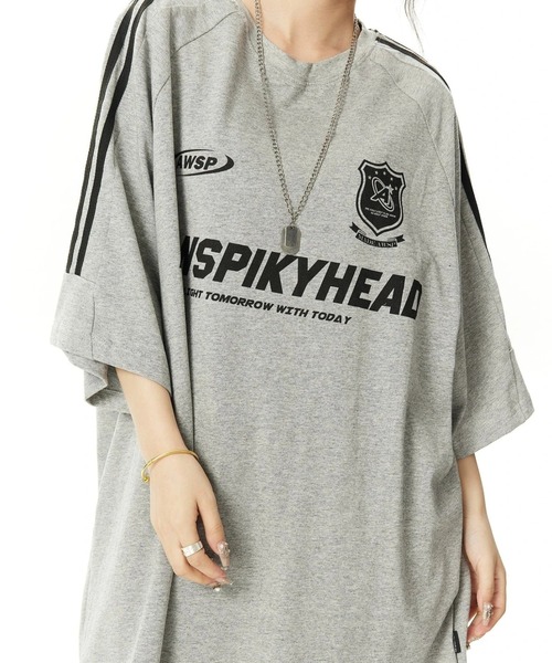 サイドラインオーバーロゴトップス（Tシャツ/カットソー）｜KsG