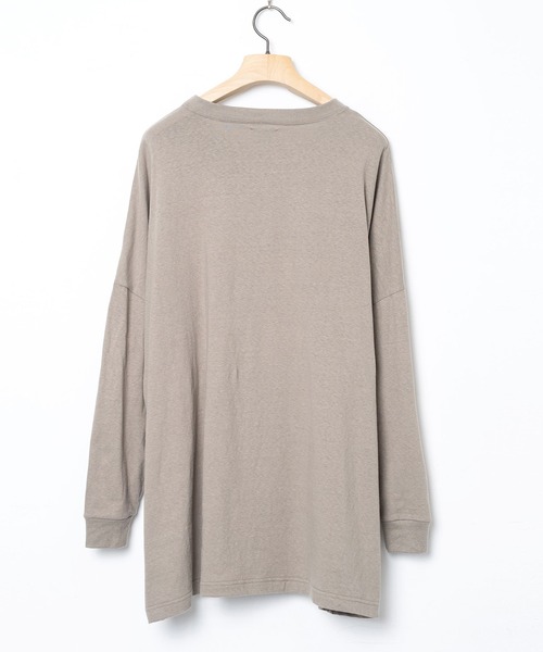 STOF(ストフ)の「JESUS LOOKS Emboroi L/S Tee(Tシャツ/カットソー・メンズ・カーキ/ブラック/ホワイト・M/S)」の16枚目の写真