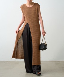 LOUNGEDRESS | ハイスリットニットワンピース(ワンピース)