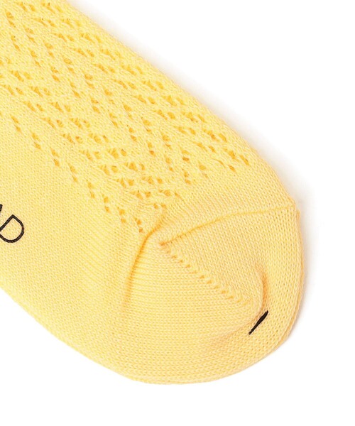 CONLEAD（コンリード）の「CONLEAD:レース ロング ソックス（ソックス/靴下・レディース・イエロー/ホワイト/レッド/ブラック・ONE SIZE）」の6枚目の写真